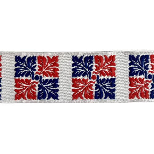 Taśma żakardowa - 25705 v3 - 2,5cm