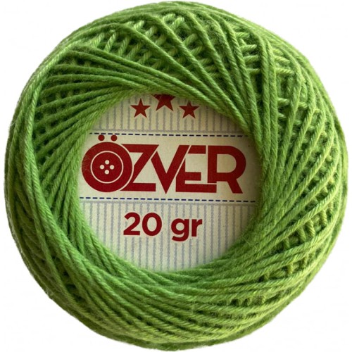 Kordonek, sznurek - 20 gram/70mb - jasny zielony - 1mm