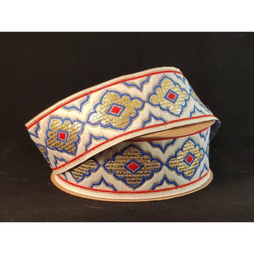 Taśma żakardowa - 35135 - 3,5cm