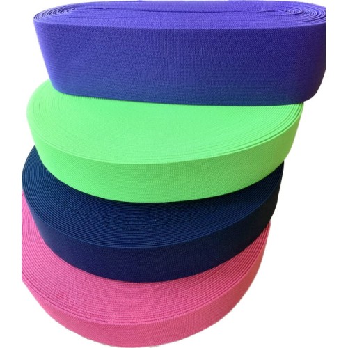 Guma elastyczna turecka - 8 cm - granatowa