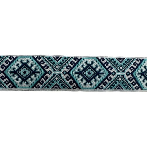 Taśma żakardowa - 25708 v2 - 2,5cm