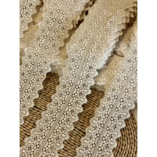 Gipiura bawełniana - CG- 590025 - naturalna - 10cm