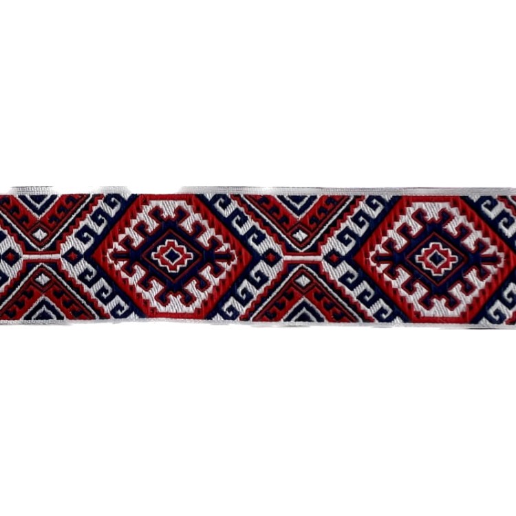 Taśma żakardowa - 25708 v1 - 2,5cm