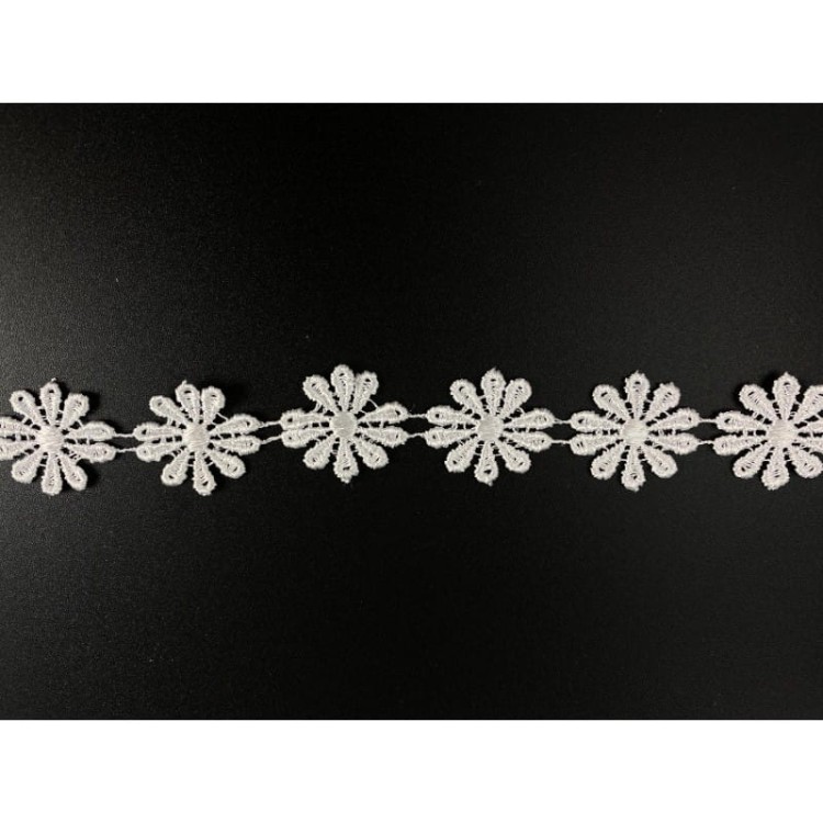 Gipiura, margerytka - 1139 - biała - 2cm