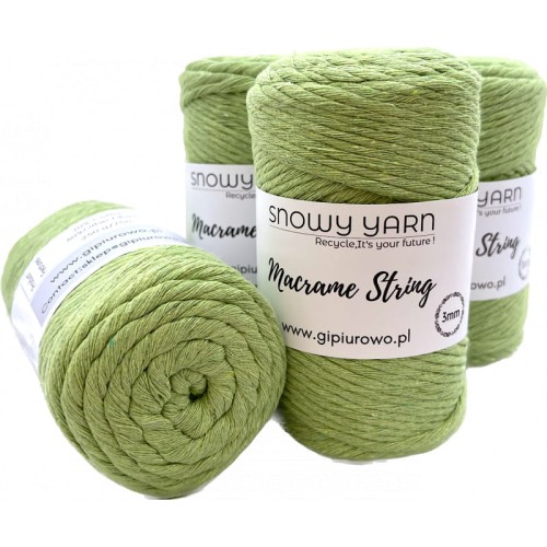Sznurek bawełniany do makramy MACRAME STRING - groszek 537- 3mm - 75m