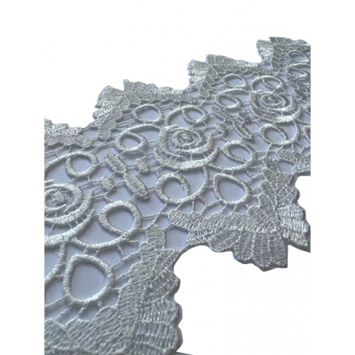 Gipiura - LD213 - biała śmietankowa - 10,5 cm