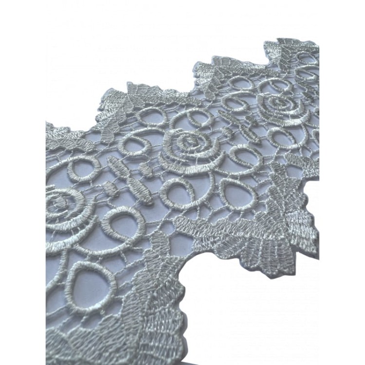 Gipiura - LD213 - biała śmietankowa - 10,5 cm
