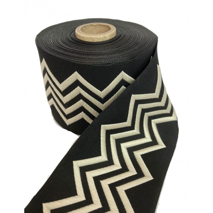 Taśma żakardowa - 70184v8- 7cm