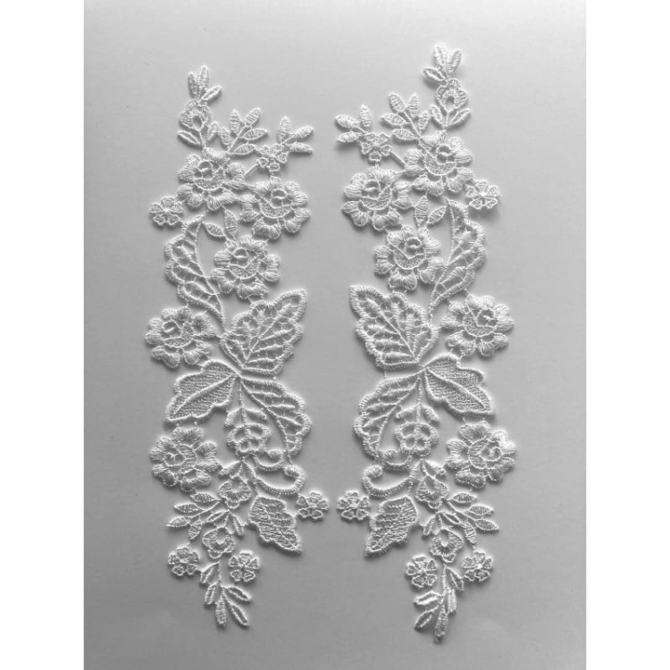 Aplikacje gipiurowe - BP - 27 cm x 7,5cm, 1 sztuka
