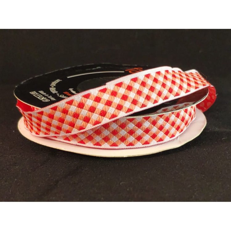 Taśma żakardowa, taśma ozdobna - 15692 v2 - 1,5cm