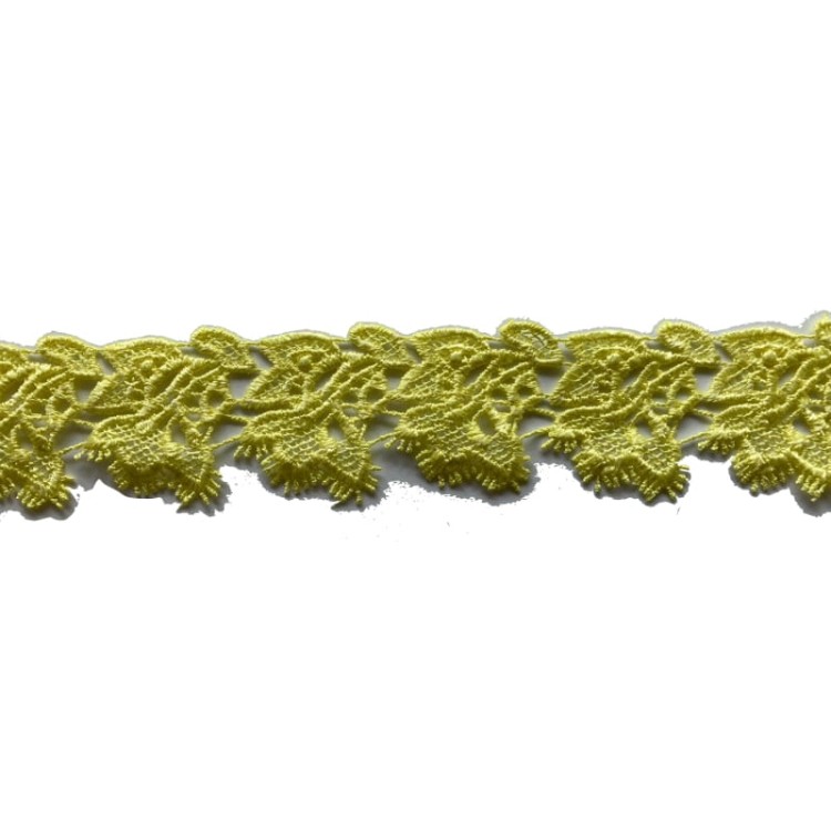 Gipiura - B0151 - żółta / cytrynowa - 3cm