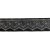 Taśma żakardowa - 35710 - czarno srebrna - 3,5cm
