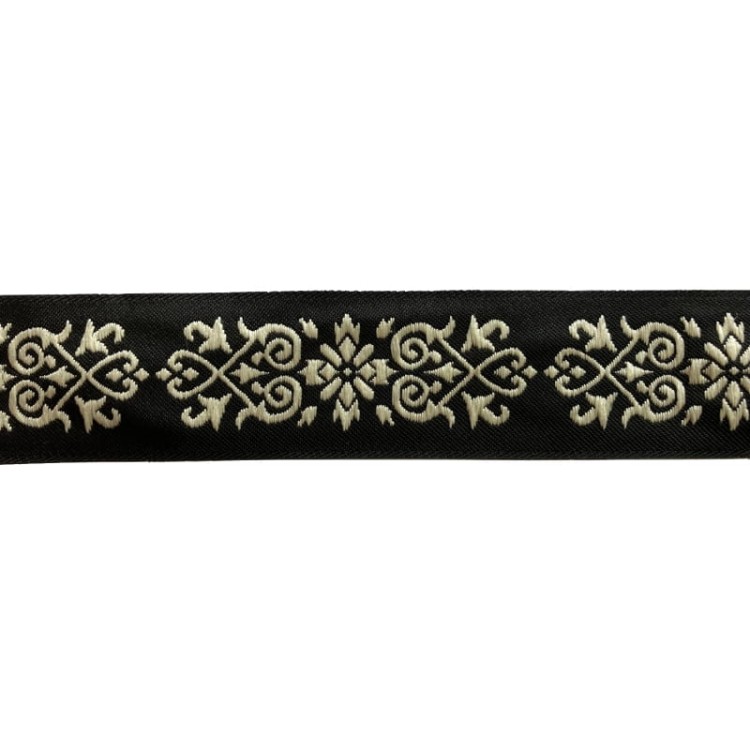 Taśma żakardowa - 35271 v9 - 3,5cm