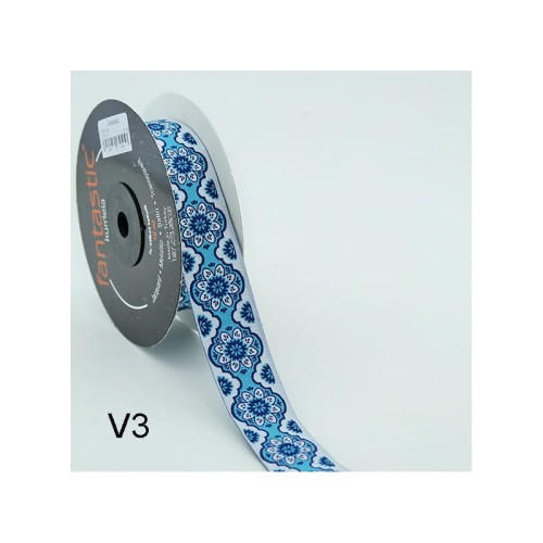 Taśma żakardowa - 25707 v3 - 2,5cm