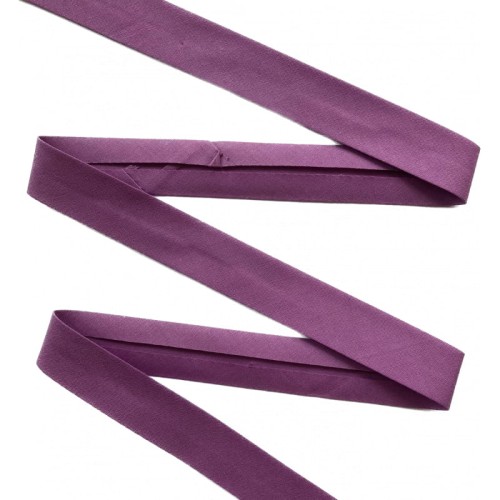 Lamówka bawełniana - lawendowa ct41 - 2 cm