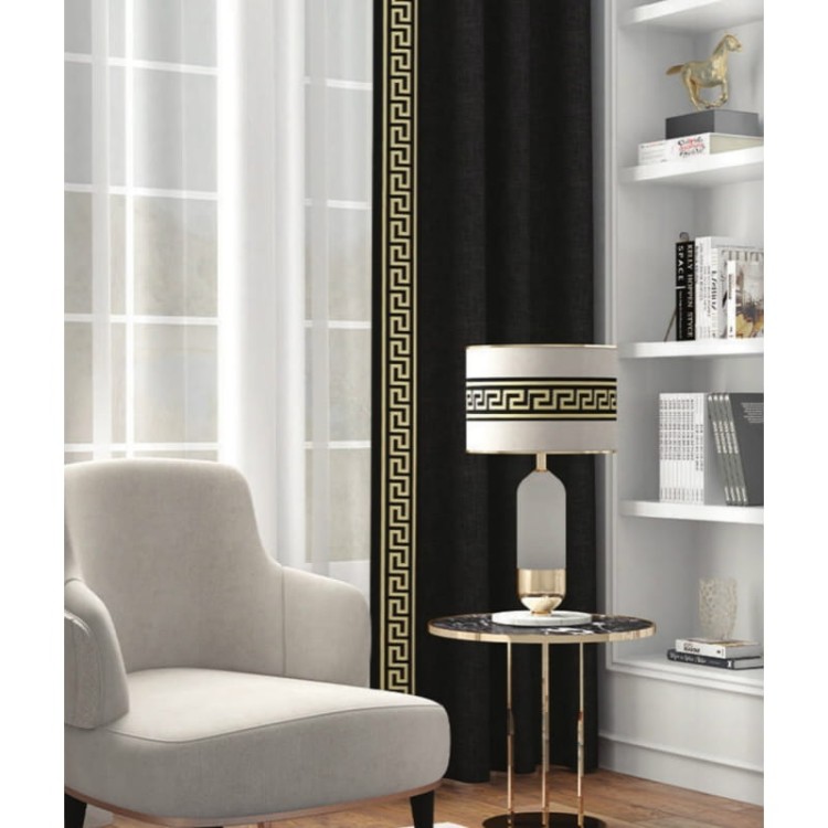 Taśma żakardowa - 100062 - szaro srebrna metalizowana - 10cm