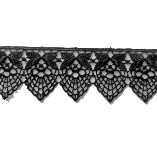 Gipiura - S 1157 - czarna - 4cm