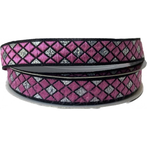 Taśma żakardowa - 12251 v9 - 1,2cm