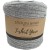 Przędza makaronowa, włóczka spaghetti -  T-Shirt Yarn - szary 2 - 130 m