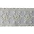 Koronka na tiulu - 3102 - ecru - 8,5cm