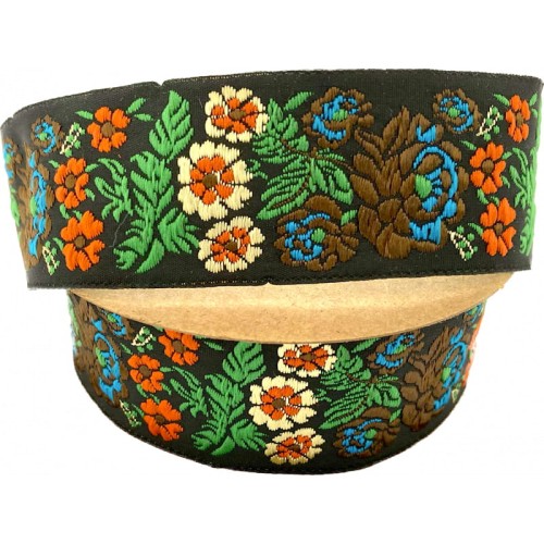 Taśma żakardowa - 35097 v9 - 3,5cm