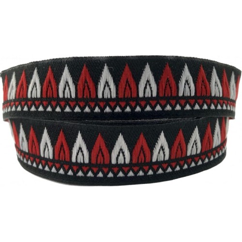 Taśma żakardowa, taśma ozdobna - 20277 v1 - 2cm