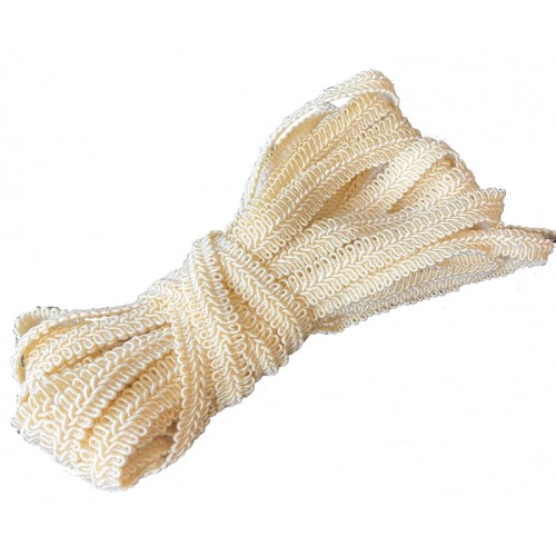 Taśma ozdobna - SR 004 - jasny beż, 1,5cm