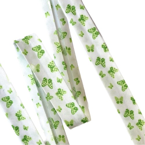 Lamówka bawełniana - motylki 322 - 2 cm