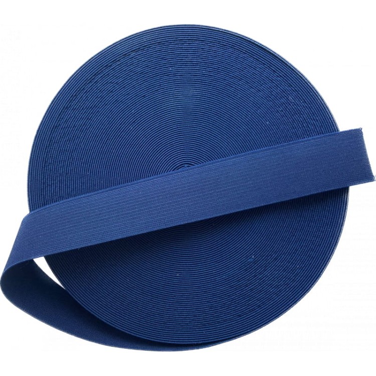 Guma elastyczna turecka - 5 cm - granatowa