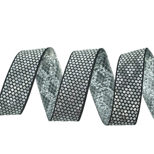 Taśma żakardowa - 22305 v3 - 2,2cm